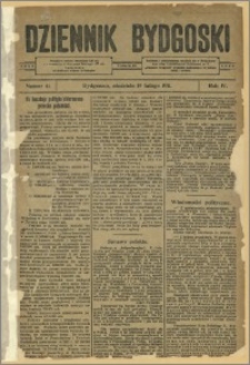 Dziennik Bydgoski, 1911.02.19, R.4, nr 41