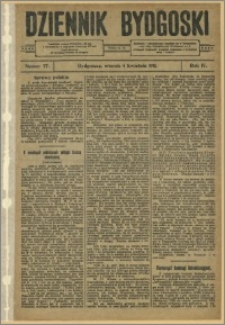 Dziennik Bydgoski, 1911.04.04, R.4, nr 77