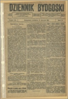 Dziennik Bydgoski, 1911.08.27, R.4, nr 196