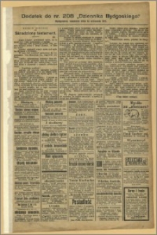 Dziennik Bydgoski, 1911.09.10, R.4, nr 208 Dodatek