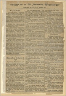 Dziennik Bydgoski, 1911.09.14, R.4, nr 211 Dodatek