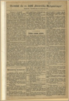 Dziennik Bydgoski, 1911.10.05, R.4, nr 229 Dodatek