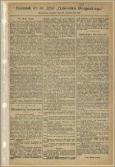 Dziennik Bydgoski, 1911.10.29, R.4, nr 250 Dodatek