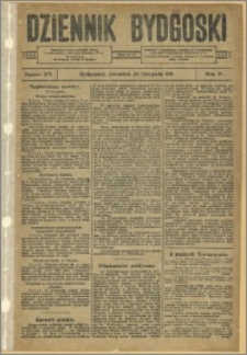 Dziennik Bydgoski, 1911.11.30, R.4, nr 275