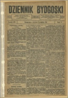 Dziennik Bydgoski, 1911.12.05, R.4, nr 279