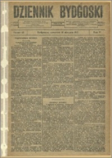 Dziennik Bydgoski, 1912.01.18, R.5, nr 13