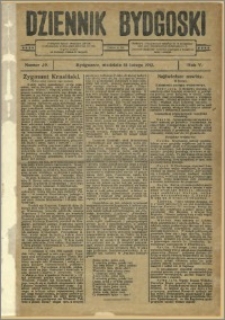 Dziennik Bydgoski, 1912.02.18, R.5, nr 39