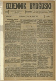 Dziennik Bydgoski, 1912.02.20, R.5, nr 40