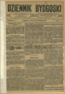 Dziennik Bydgoski, 1912.04.30, R.5, nr 96