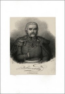 J. Sierawski (portret-popiersie w mundurze, z facsimile podpisu)