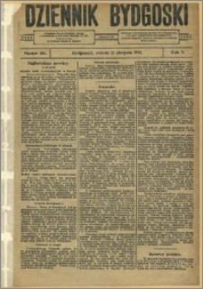 Dziennik Bydgoski, 1912.08.17, R.5, nr 186