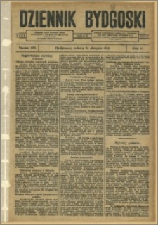 Dziennik Bydgoski, 1912.08.24, R.5, nr 192