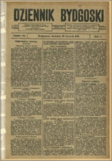 Dziennik Bydgoski, 1912.08.25, R.5, nr 193