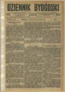 Dziennik Bydgoski, 1912.08.29, R.5, nr 196