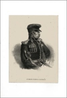 Joseph Prince Giedroic (portret po pas w czapce, profil)