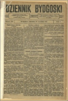 Dziennik Bydgoski, 1912.09.29, R.5, nr 223