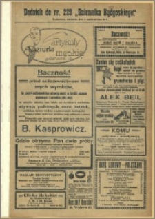 Dziennik Bydgoski, 1912.10.06, R.5, nr 229 Dodatek