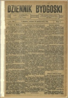 Dziennik Bydgoski, 1912.10.22, R.5, nr 242