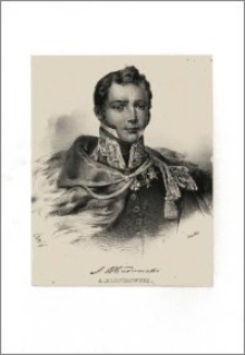 A. Blendowski (portret-popiersie w mundurze, z facsimile podpisu)