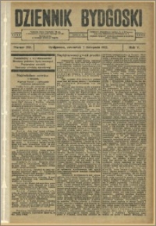 Dziennik Bydgoski, 1912.11.07, R.5, nr 255