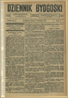 Dziennik Bydgoski, 1912.11.08, R.5, nr 256