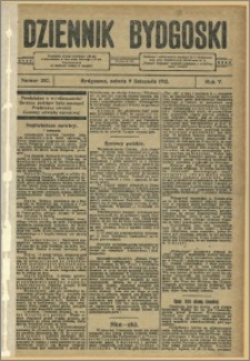 Dziennik Bydgoski, 1912.11.09, R.5, nr 257