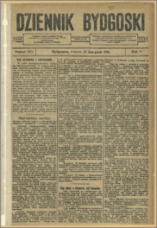 Dziennik Bydgoski, 1912.11.26, R.5, nr 270