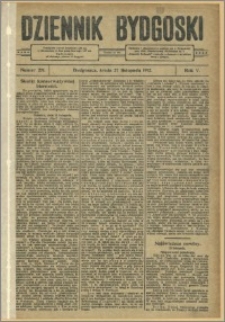 Dziennik Bydgoski, 1912.11.27, R.5, nr 271