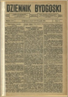 Dziennik Bydgoski, 1912.11.29, R.5, nr 273