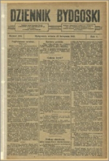 Dziennik Bydgoski, 1912.11.30, R.5, nr 274