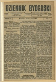 Dziennik Bydgoski, 1912.12.04, R.5, nr 277