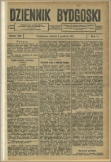 Dziennik Bydgoski, 1912.12.07, R.5, nr 280