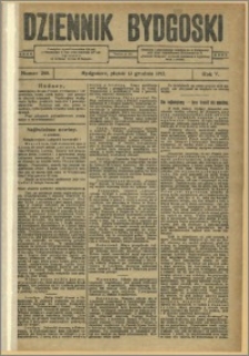 Dziennik Bydgoski, 1912.12.13, R.5, nr 285