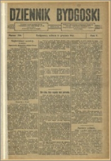 Dziennik Bydgoski, 1912.12.14, R.5, nr 286
