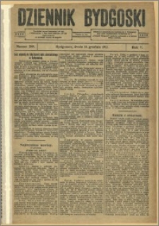 Dziennik Bydgoski, 1912.12.18, R.5, nr 289