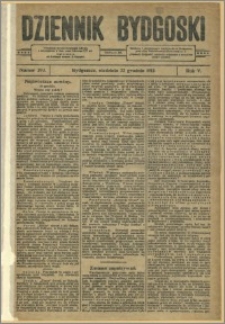Dziennik Bydgoski, 1912.12.22, R.5, nr 293