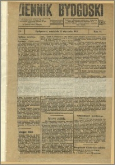 Dziennik Bydgoski, 1913.01.12, R.6, nr 9