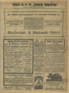 Dziennik Bydgoski, 1913.04.25, R.6, nr 94 Dodatek