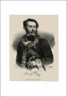 Maurycy Prozor (portret po pas z facsimile podpisu)