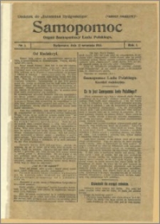Dziennik Bydgoski, 1913.09.12, R.6, nr 211 Samopomoc, nr 1