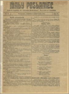 Dziennik Bydgoski, 1913.10.05, R.6, nr 231 Mały posłaniec, nr 19