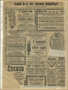 Dziennik Bydgoski, 1913.12.07, R.6, nr 283 Dodatek