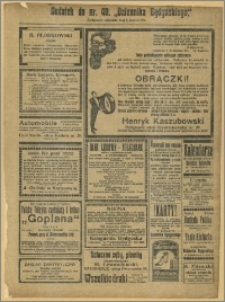 Dziennik Bydgoski, 1914.03.01, R.7, nr 49 Dodatek