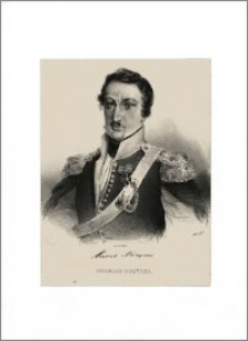 Charles Rozycki (portret-popiersie w mundurze z facsimile podpisu)