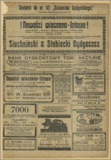 Dziennik Bydgoski, 1914.03.22, R.7, nr 67 Dodatek