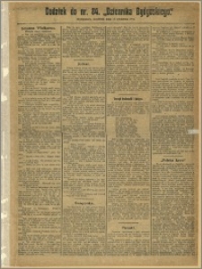 Dziennik Bydgoski, 1914.04.12, R.7, nr 84 Dodatek