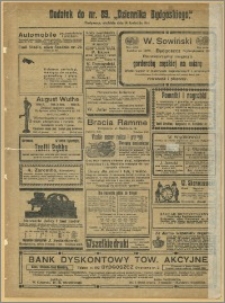 Dziennik Bydgoski, 1914.04.19, R.7, nr 89 Dodatek