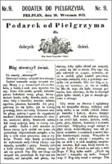 Pielgrzym, pismo religijne dla ludu 1872, dodatek nr 9