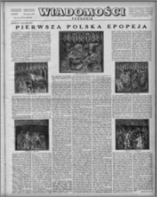 Wiadomości, R. 6, nr 51/52 (299/300), 1951