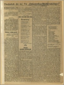 Dziennik Bydgoski, 1918, R.11, nr 74 Dodatek